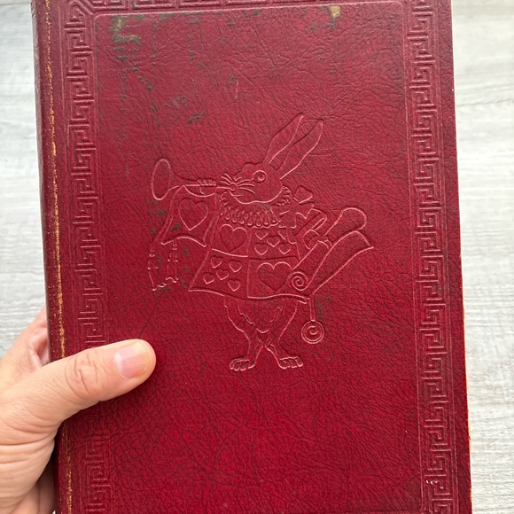 Rare Antique Alice in Wonderland Book White Rabbit Cover - 1934 - Picture 16 of 16